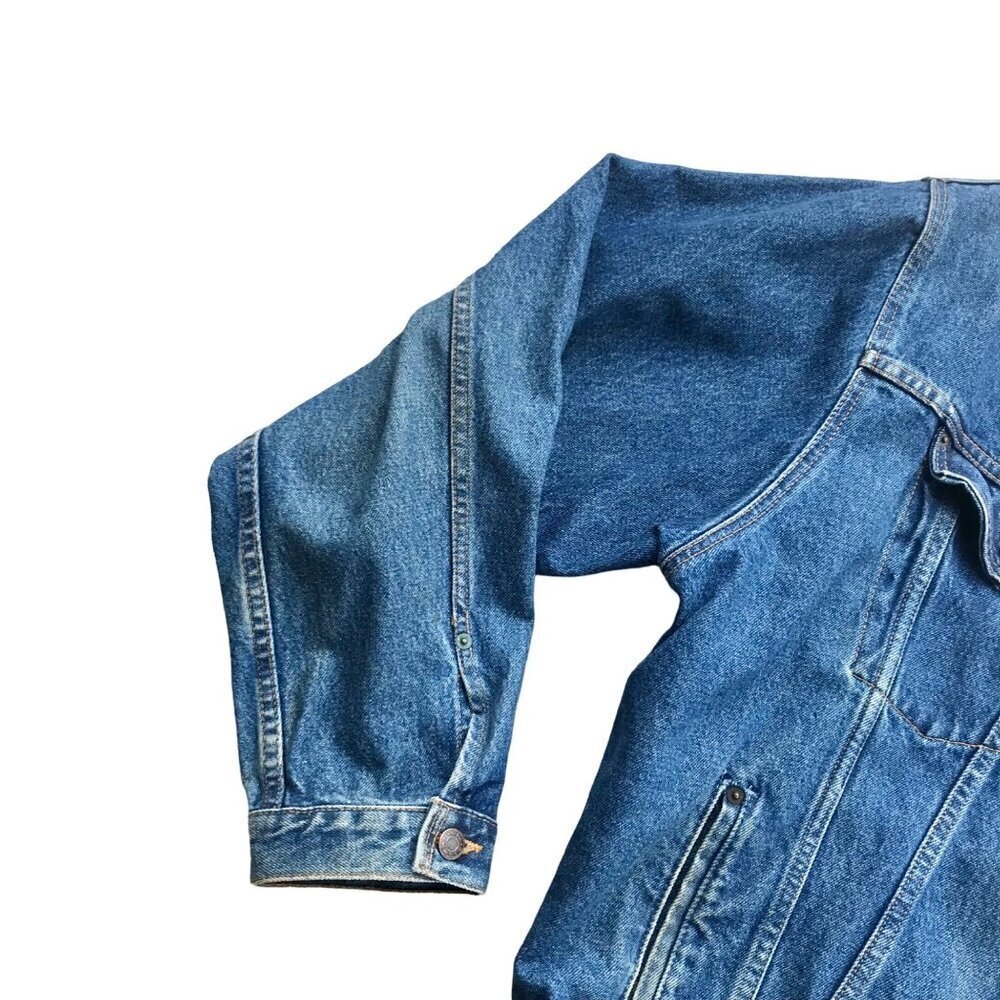 Vintage 2001 MSRA Back to the Fifties Jean Jacket Men's Size XXXL 50's - Picture 7 of 11